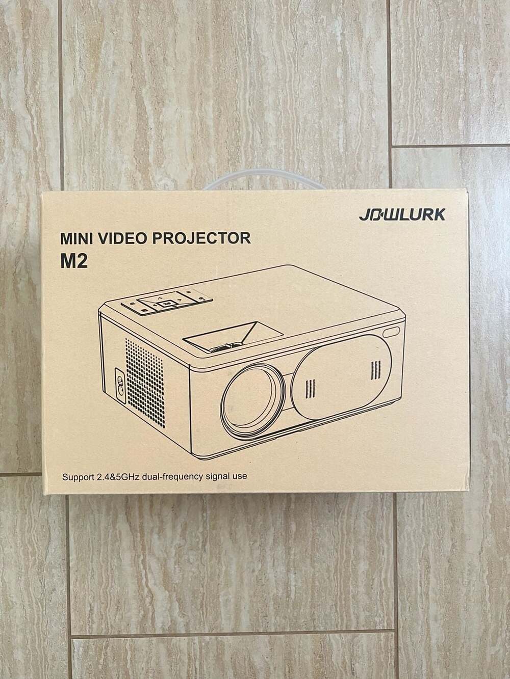 JOWLURK M2 Mini Video Projector